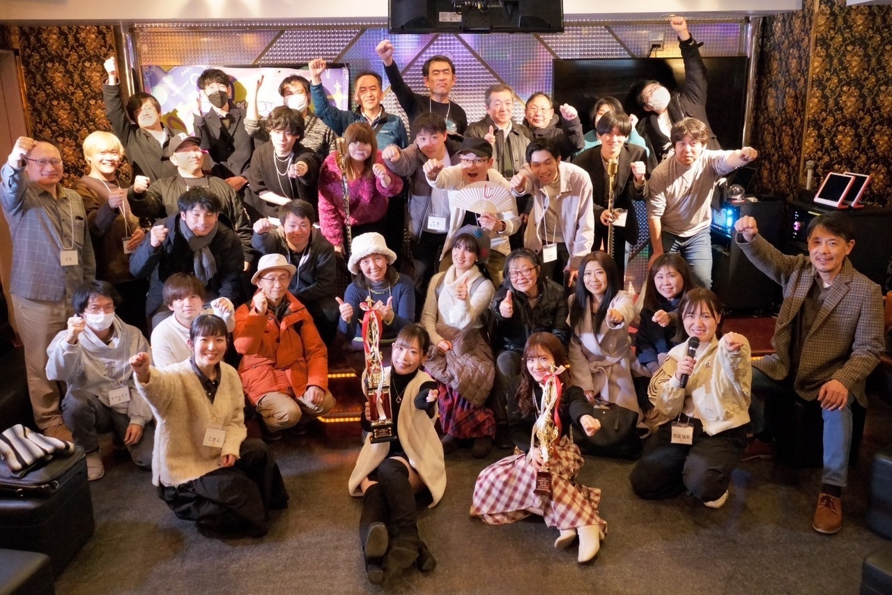 2024年1月20日 グッ会新年会の集合写真
