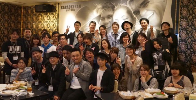 グッ会の福岡・天神での過去の交流会。札幌での開催写真ではありません