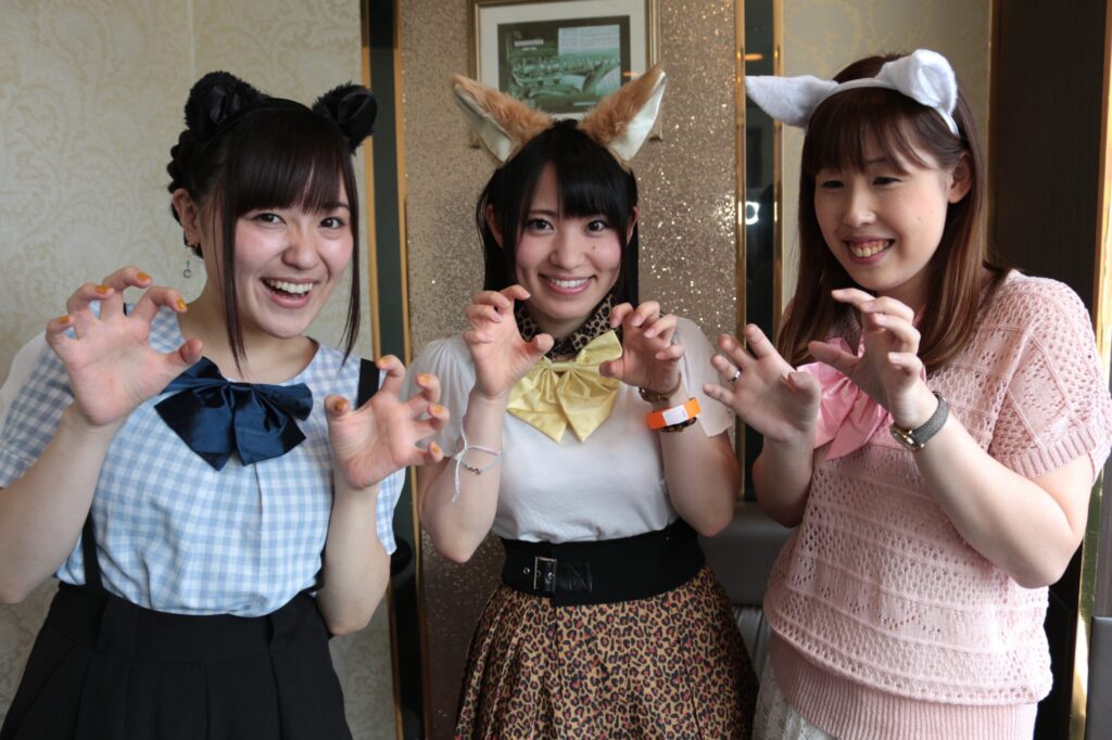 グッ会の仮装企画を楽しむ参加者